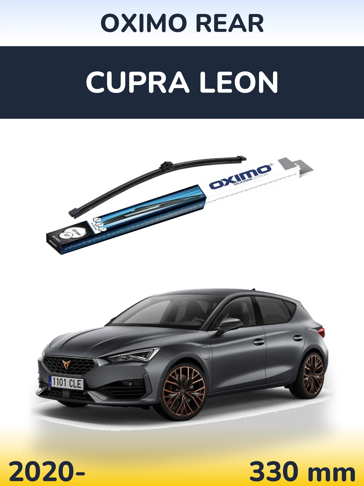 Zadní stěrač Oximo Rear 325 mm pro Cupra Leon 2020-2026