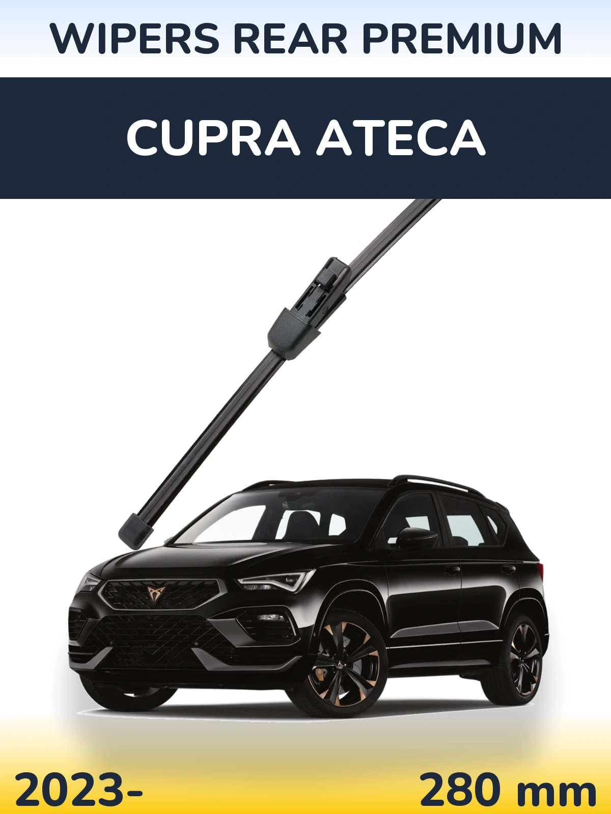 Задня щітка WIPERS REAR PREMIUM 280 мм для Cupra Ateca 2023-2026