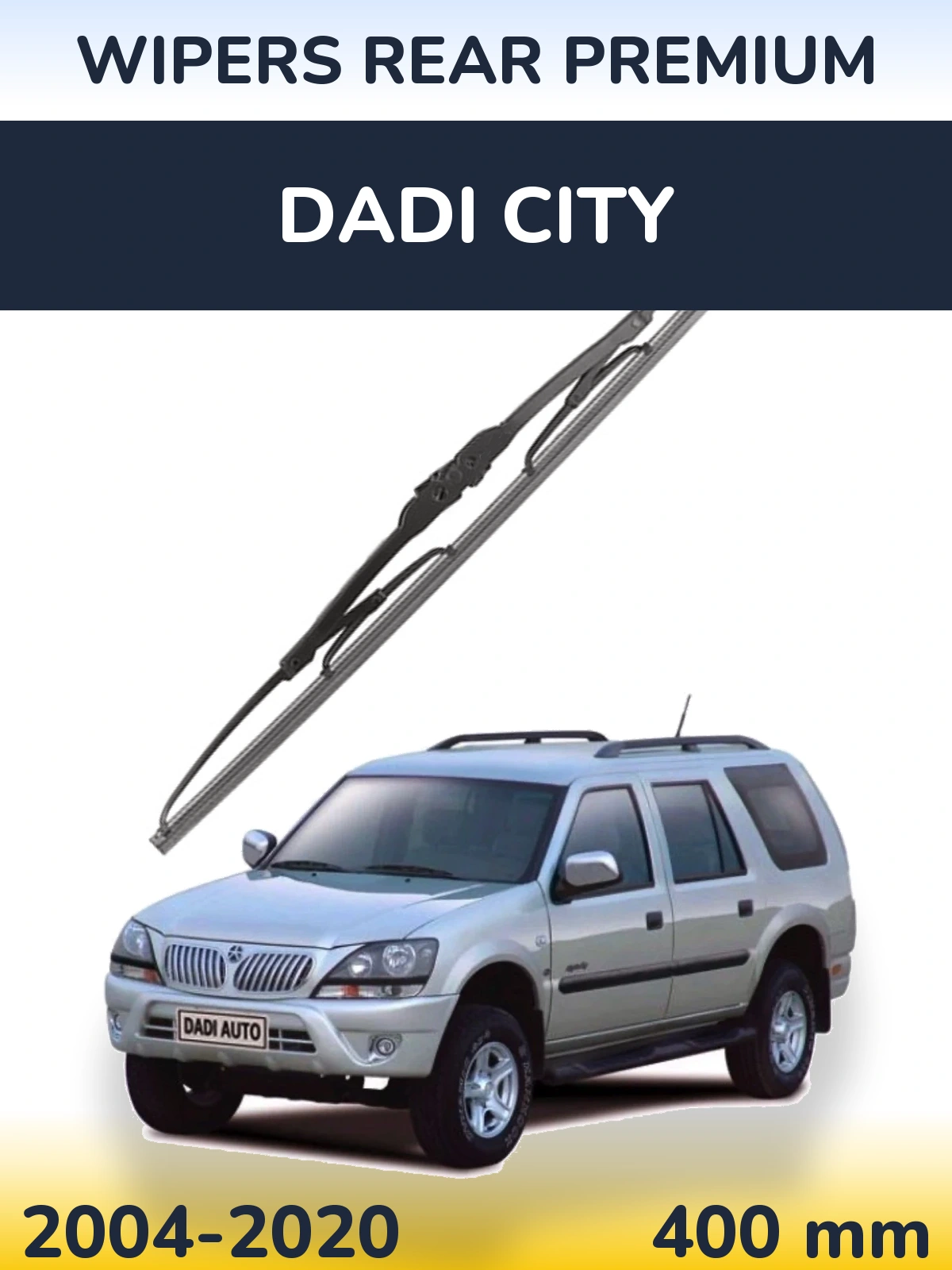 Zadní stěrač WIPERS REAR PREMIUM 400 mm pro Dadi City 2004-2020