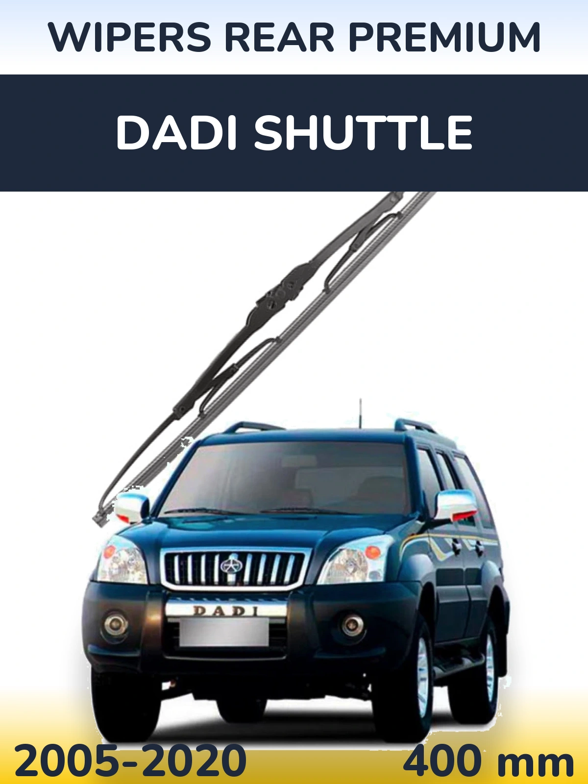 Zadní stěrač WIPERS REAR PREMIUM 400 mm pro Dadi Shuttle 2005-2020