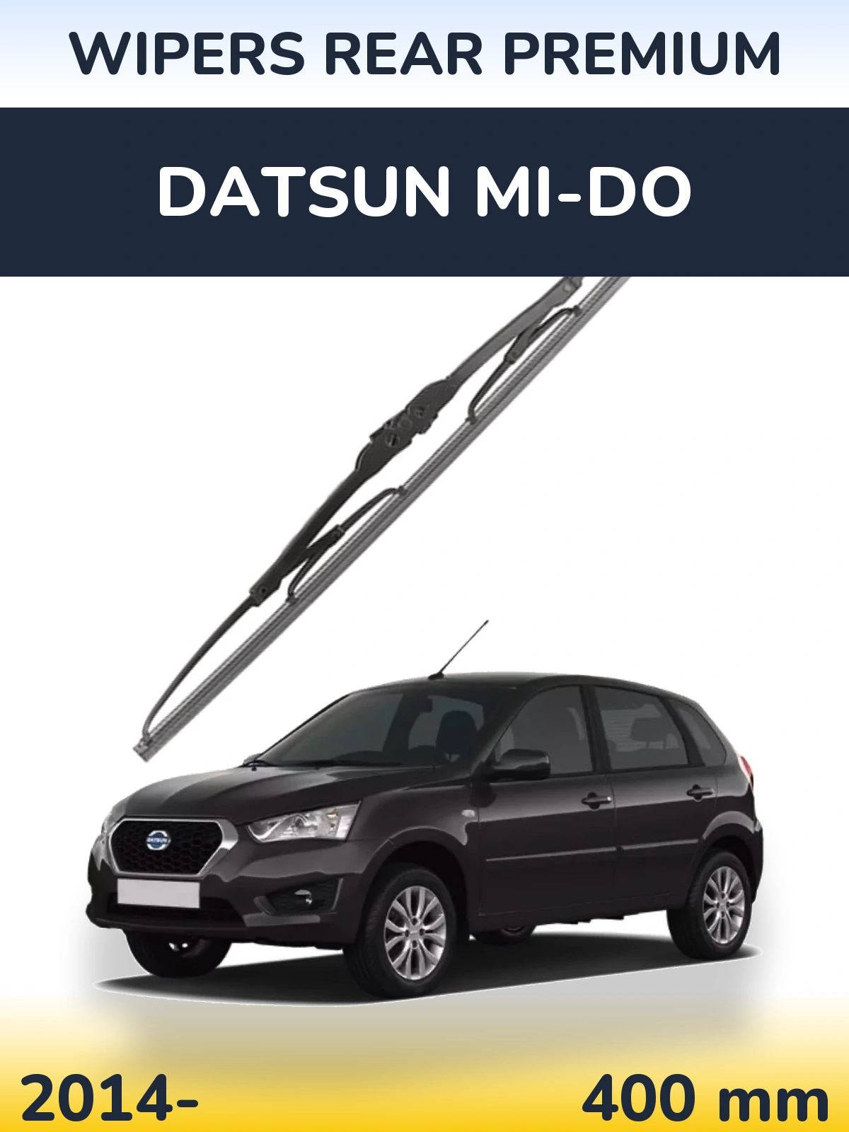 Zadní stěrač WIPERS REAR PREMIUM 400 mm pro Datsun mi-DO 2014-2026