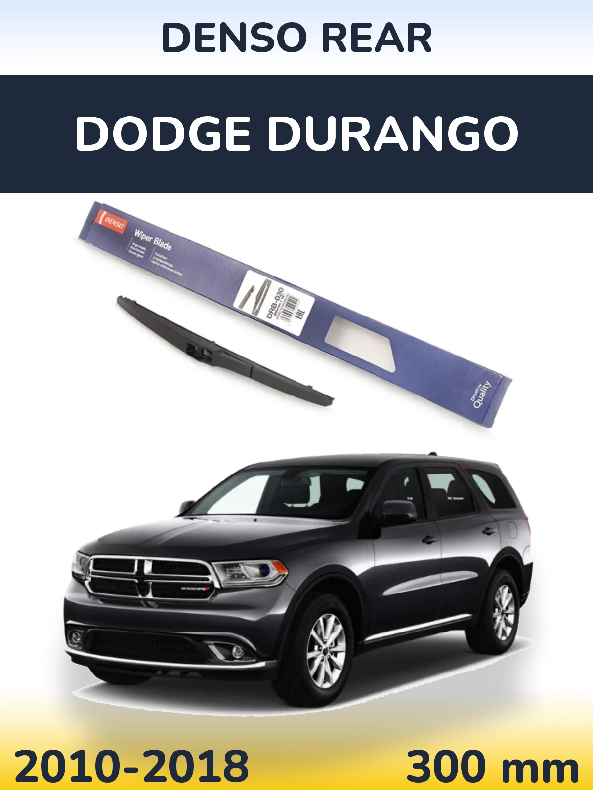 Zadní stěrač Denso Rear 300 mm pro Dodge Durango 2010-2018