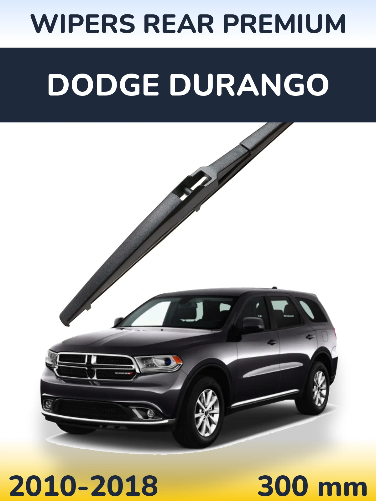 Zadní stěrač WIPERS REAR PREMIUM 300 mm pro Dodge Durango 2010-2018