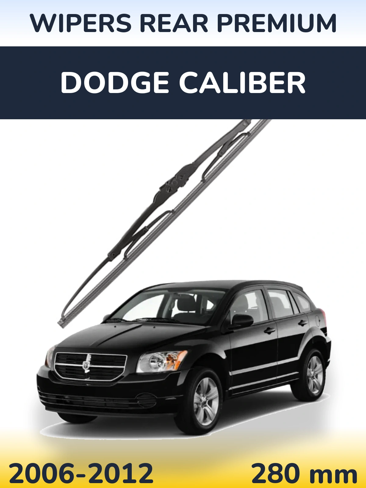 Zadní stěrač WIPERS REAR PREMIUM 280 mm pro Dodge Caliber 2006-2012