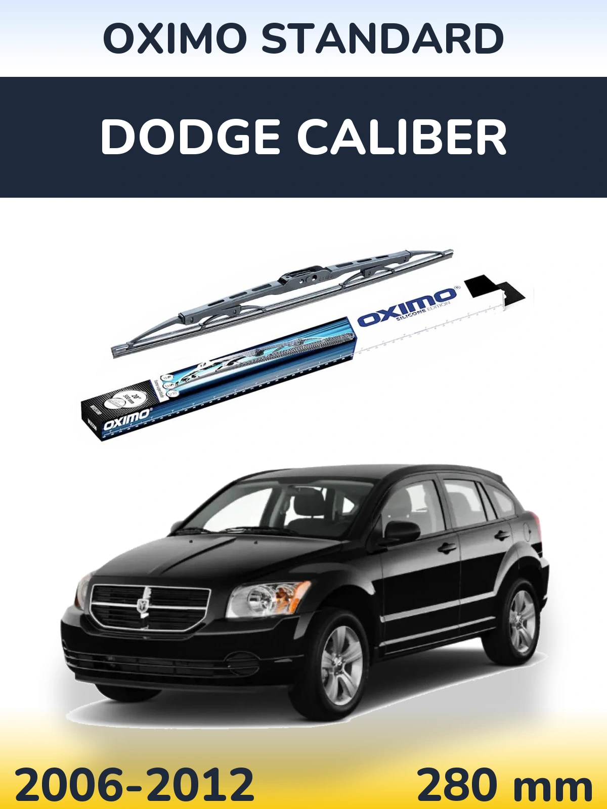 Zadní stěrač Oximo Standard 275 mm pro Dodge Caliber 2006-2012