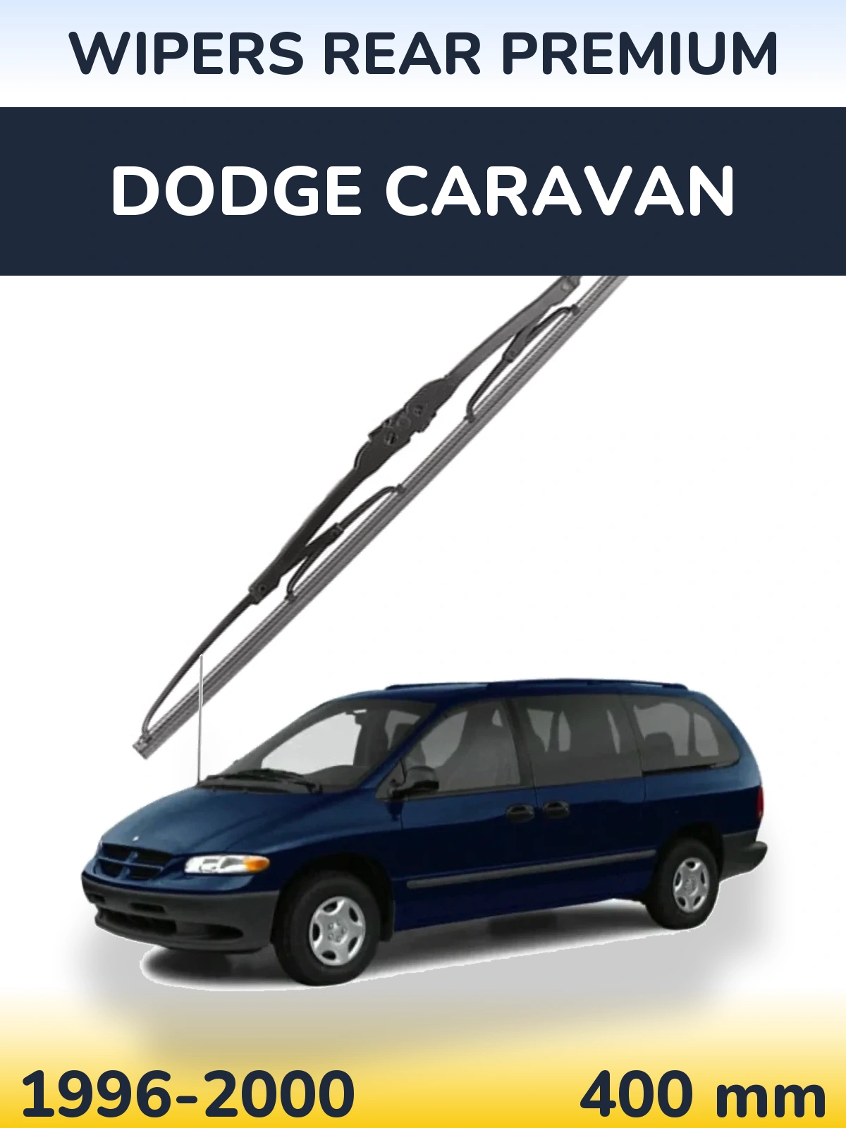 Zadní stěrač WIPERS REAR PREMIUM 400 mm pro Dodge Caravan 1996-2000