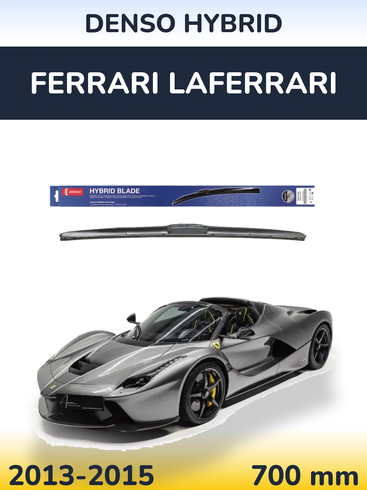 Přední stěrač Denso Hybrid 700 mm pro Ferrari LaFerrari 2013-2015