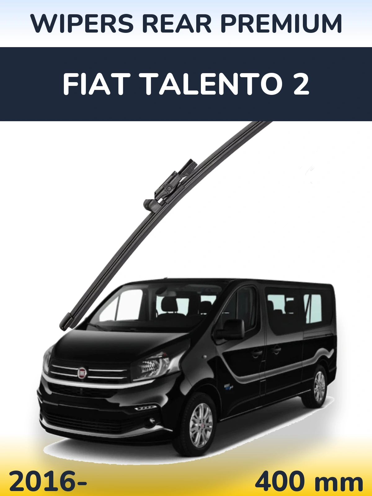 Zadní stěrač WIPERS REAR PREMIUM 400 mm pro Fiat Talento 2 2016-2026
