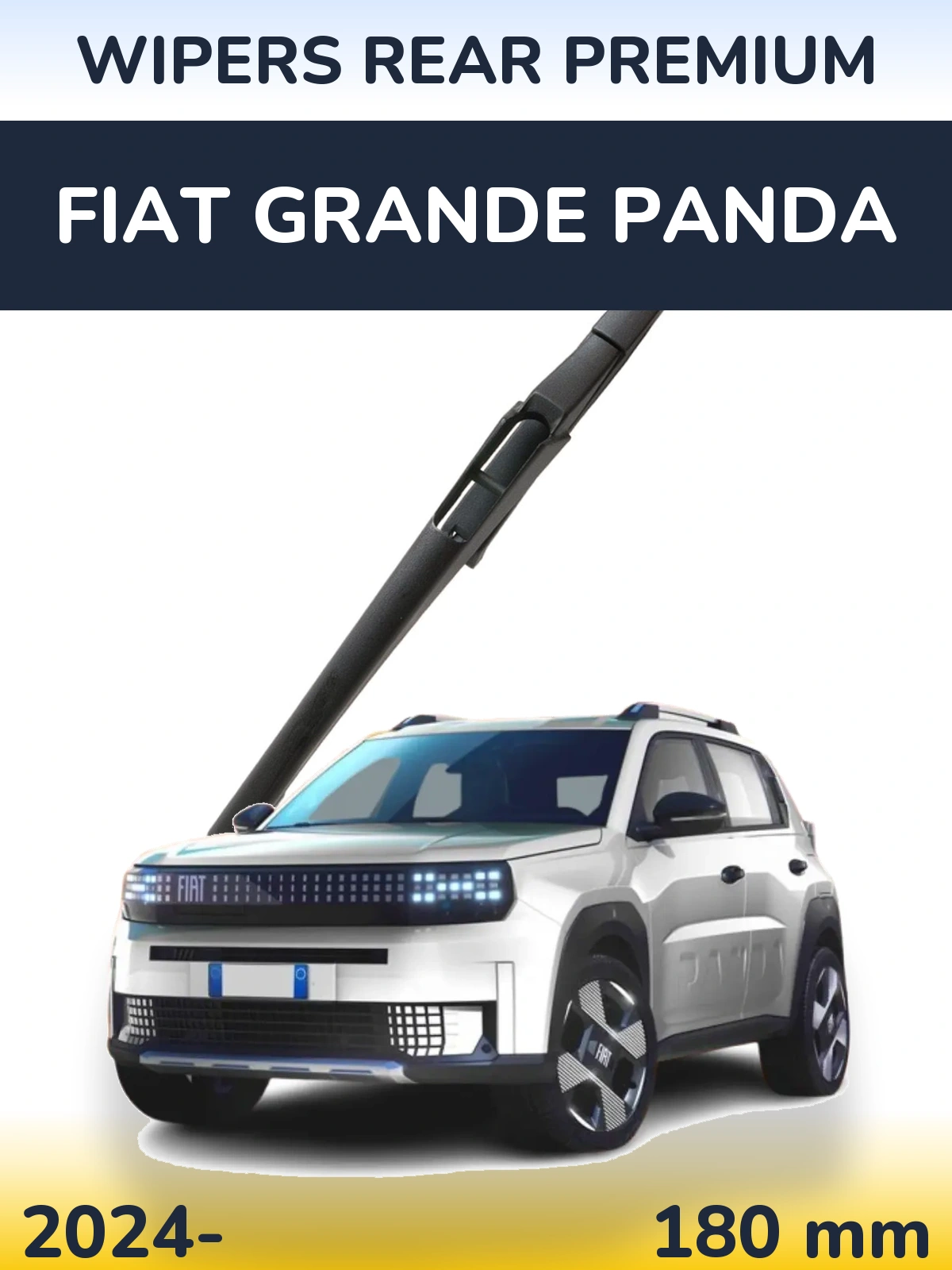 Zadní stěrač WIPERS REAR PREMIUM 180 mm pro Fiat Grande Panda 2024-2026
