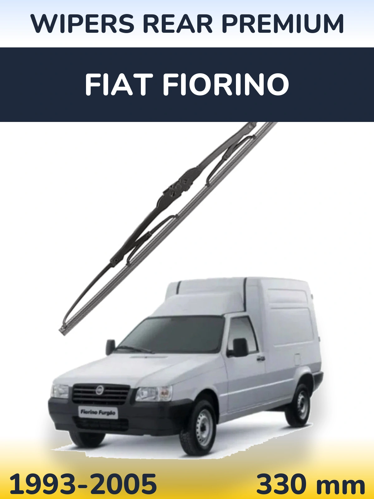 Задня щітка WIPERS REAR PREMIUM 330 мм для Fiat Fiorino 1993-2005
