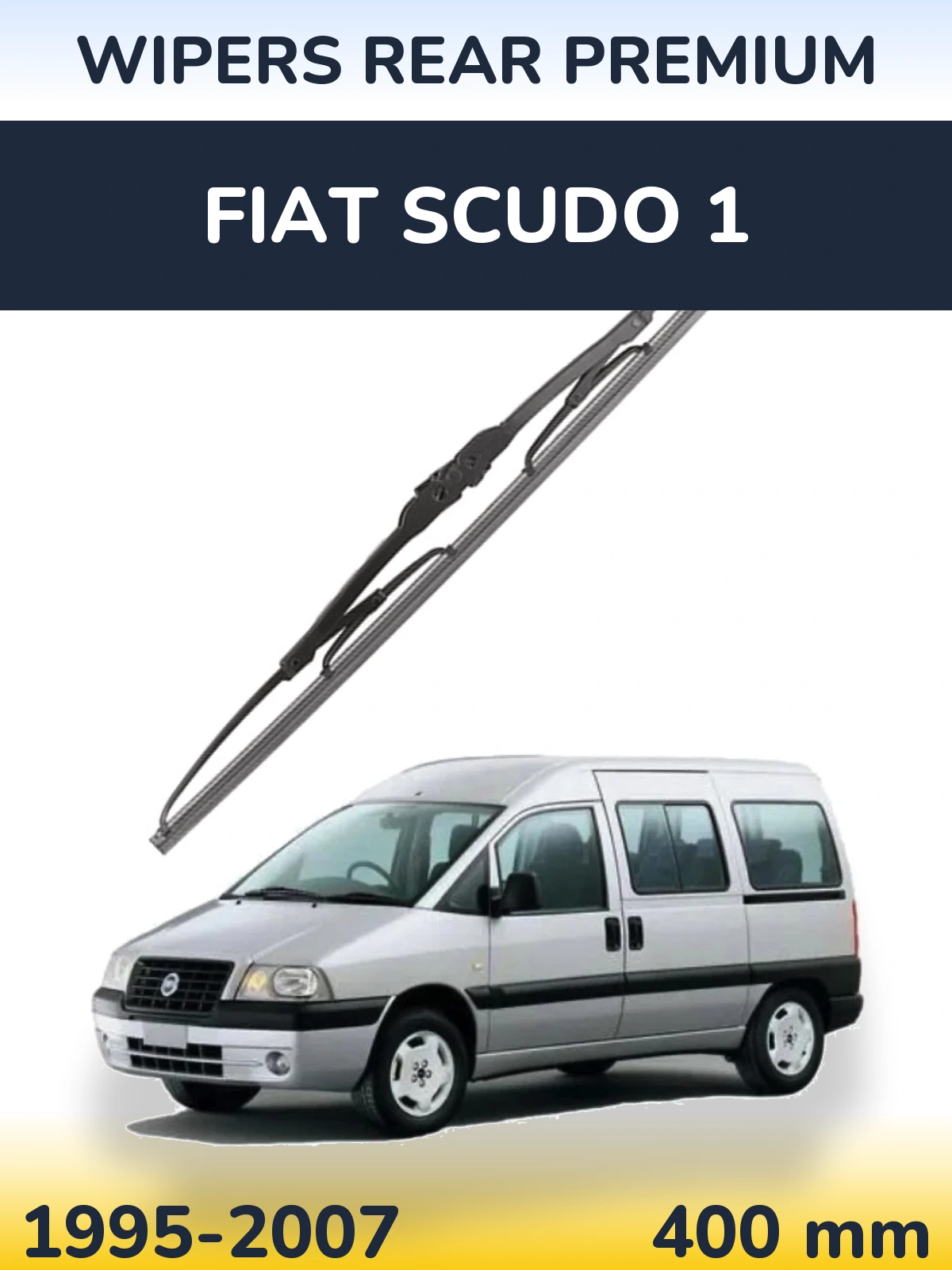 Zadní stěrač WIPERS REAR PREMIUM 400 mm pro Fiat Scudo 1 1995-2007