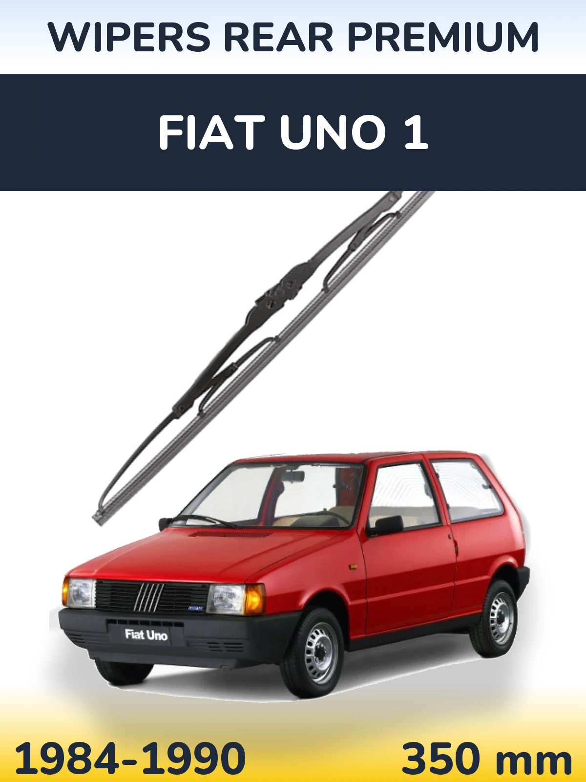 Zadní stěrač WIPERS REAR PREMIUM 350 mm pro Fiat Uno 1 1984-1990
