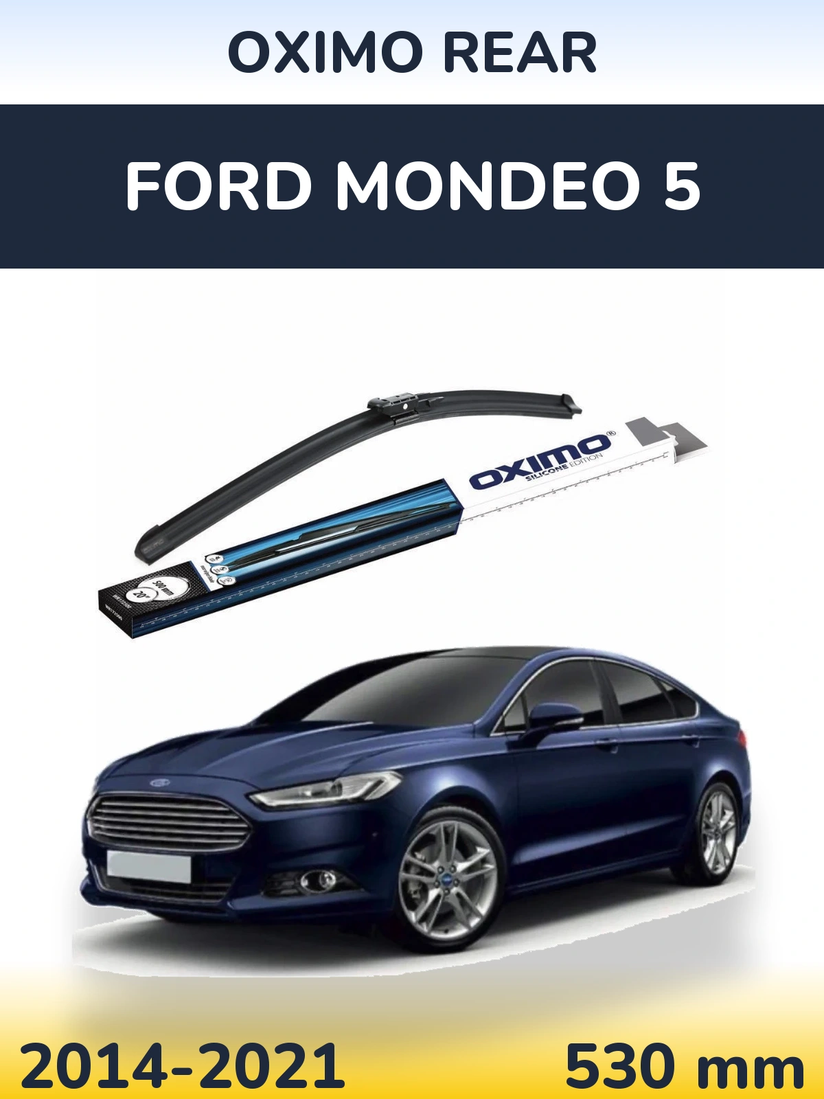 Zadní stěrač Oximo Rear 500 mm pro Ford Mondeo 5 2014-2021