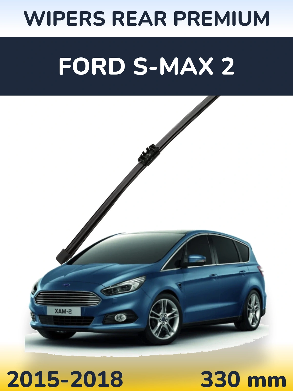 Zadní stěrač WIPERS REAR PREMIUM 330 mm pro Ford S-MAX 2 2015-2018