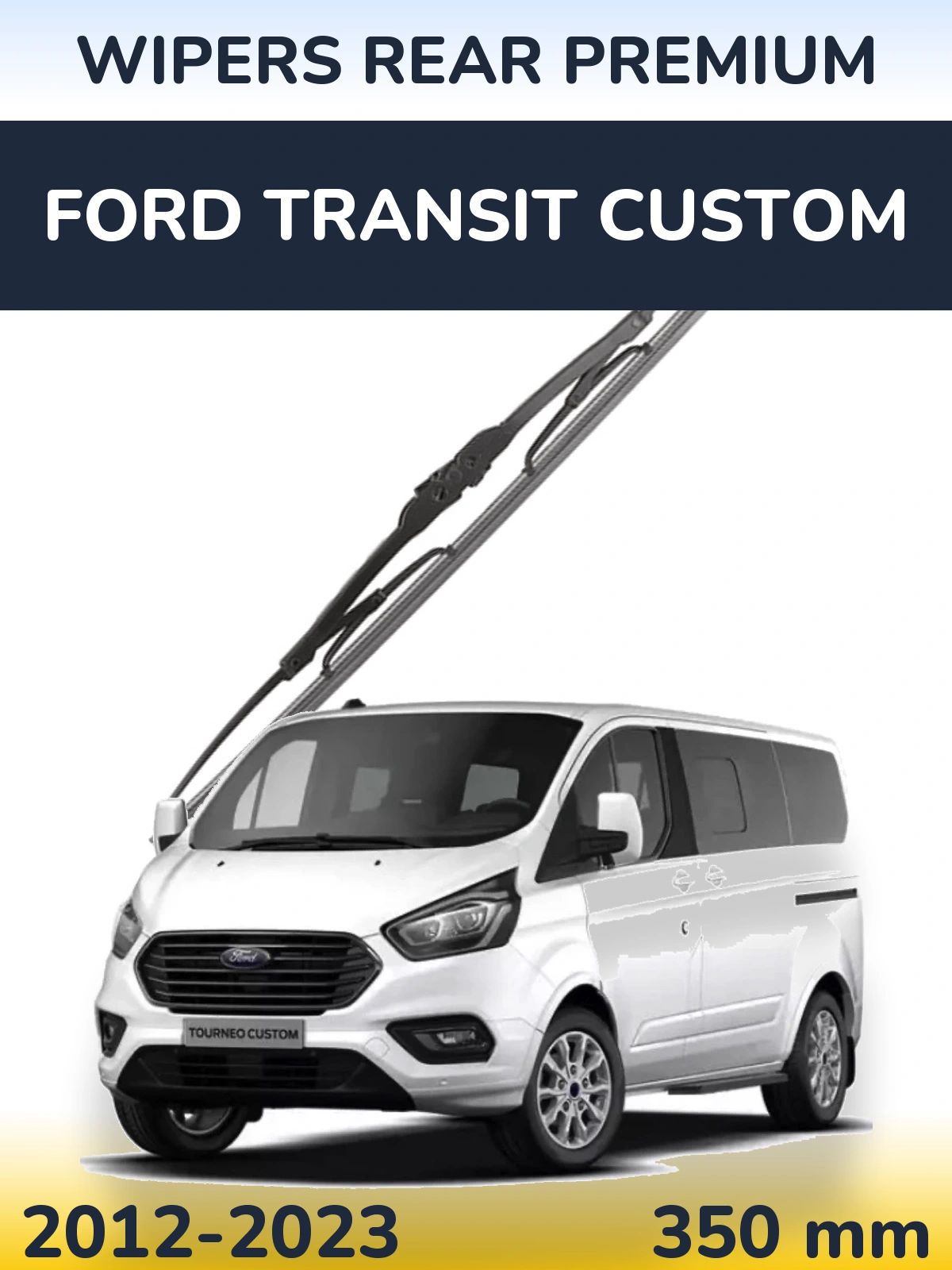Задня щітка WIPERS REAR PREMIUM 350 мм для Ford Transit Custom 2012-2023