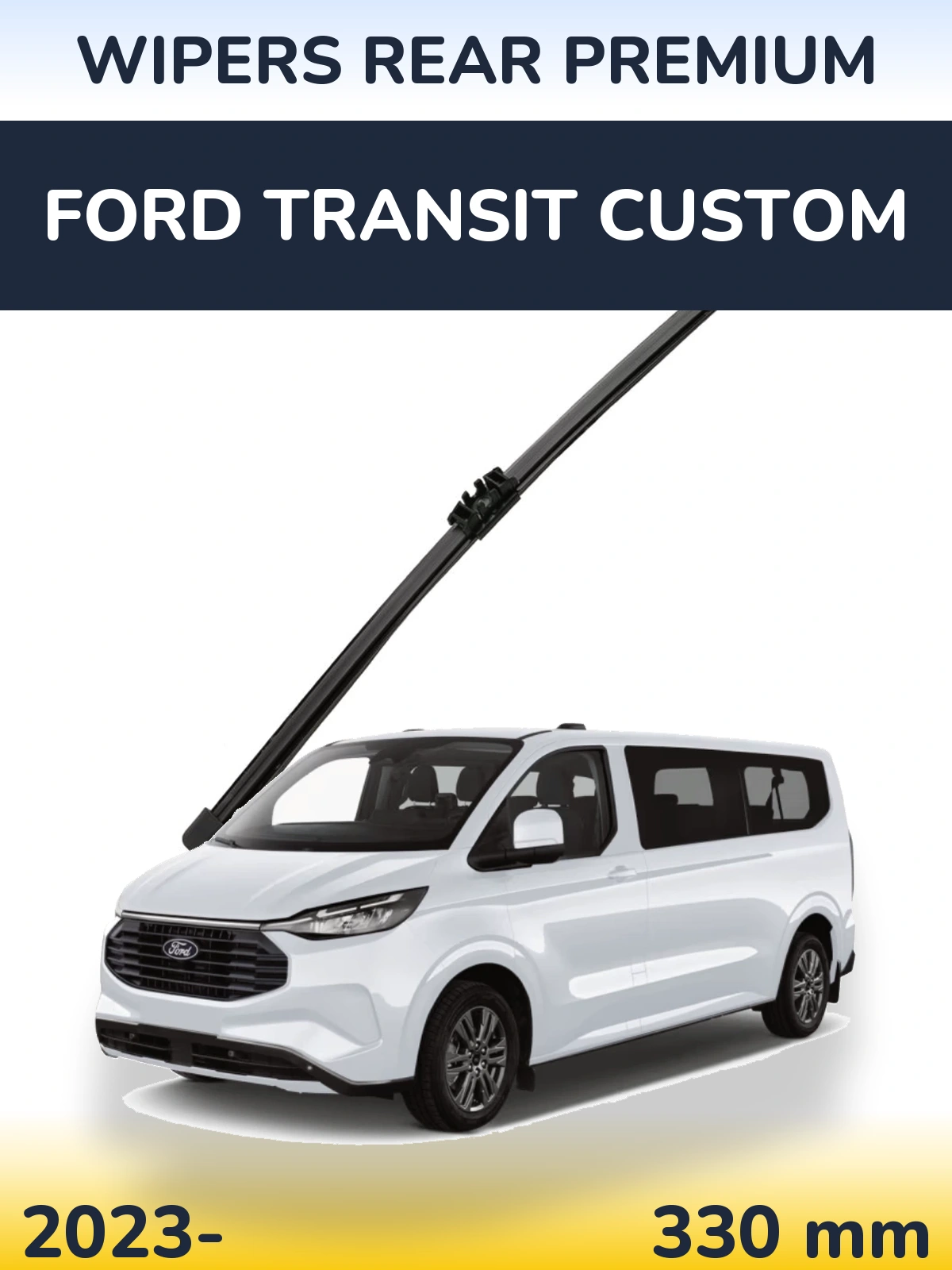 Zadní stěrač WIPERS REAR PREMIUM 330 mm pro Ford Transit Custom 2023-2026