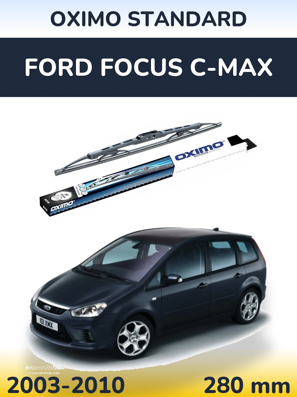 Zadní stěrač Oximo Standard 275 mm pro Ford Focus C-MAX 2003-2010