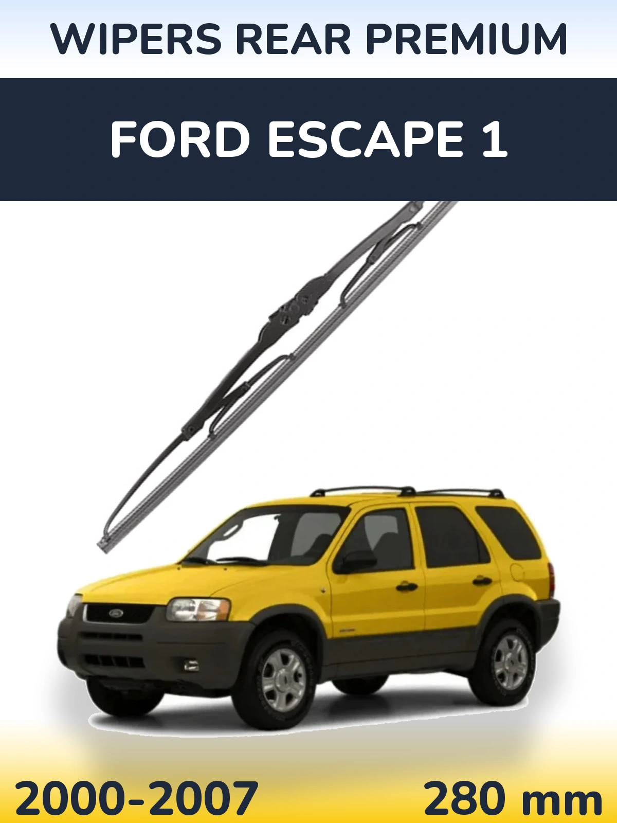 Zadní stěrač WIPERS REAR PREMIUM 280 mm pro Ford Escape 1 2000-2007
