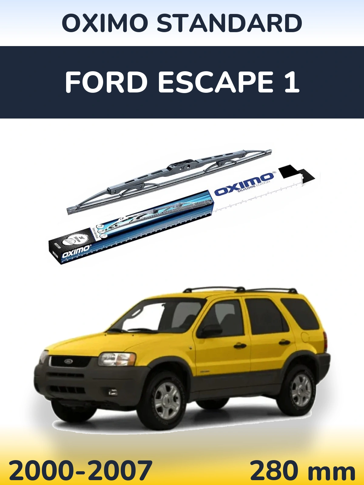 Zadní stěrač Oximo Standard 275 mm pro Ford Escape 1 2000-2007