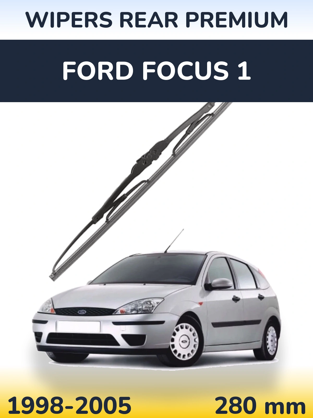 Zadní stěrač WIPERS REAR PREMIUM 280 mm pro Ford Focus 1 1998-2005