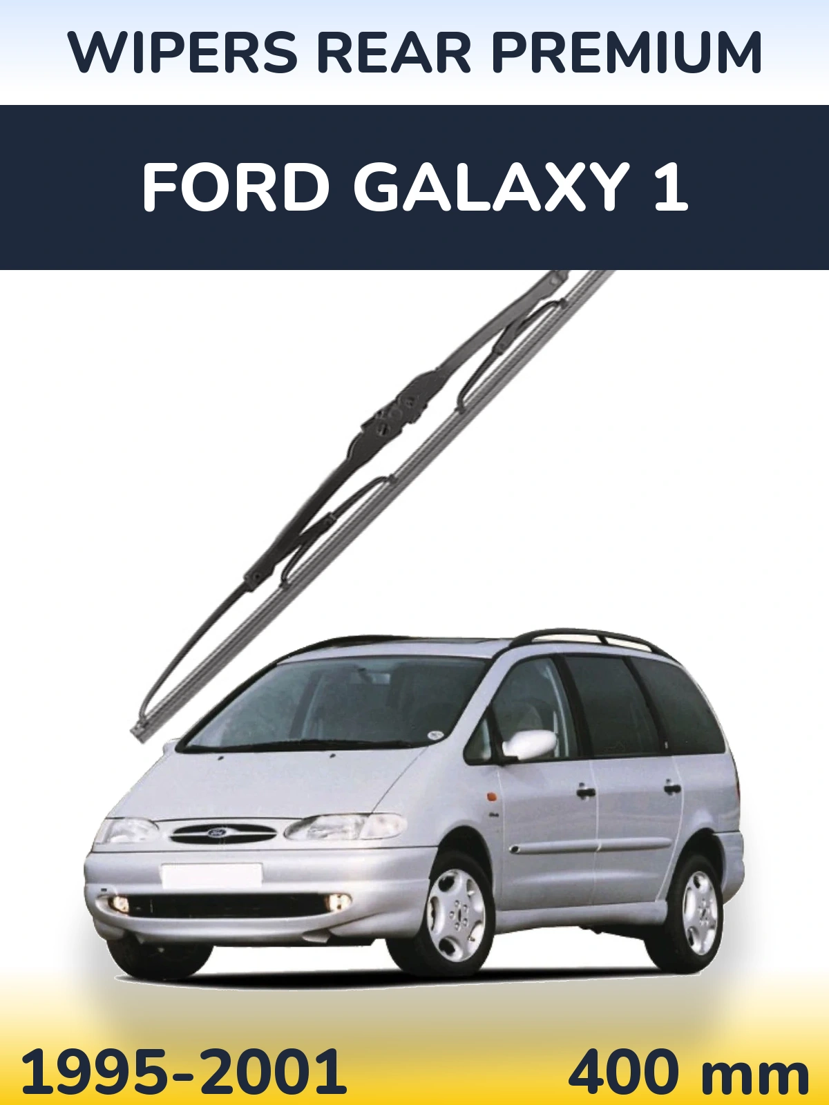 Zadní stěrač WIPERS REAR PREMIUM 400 mm pro Ford Galaxy 1 1995-2001