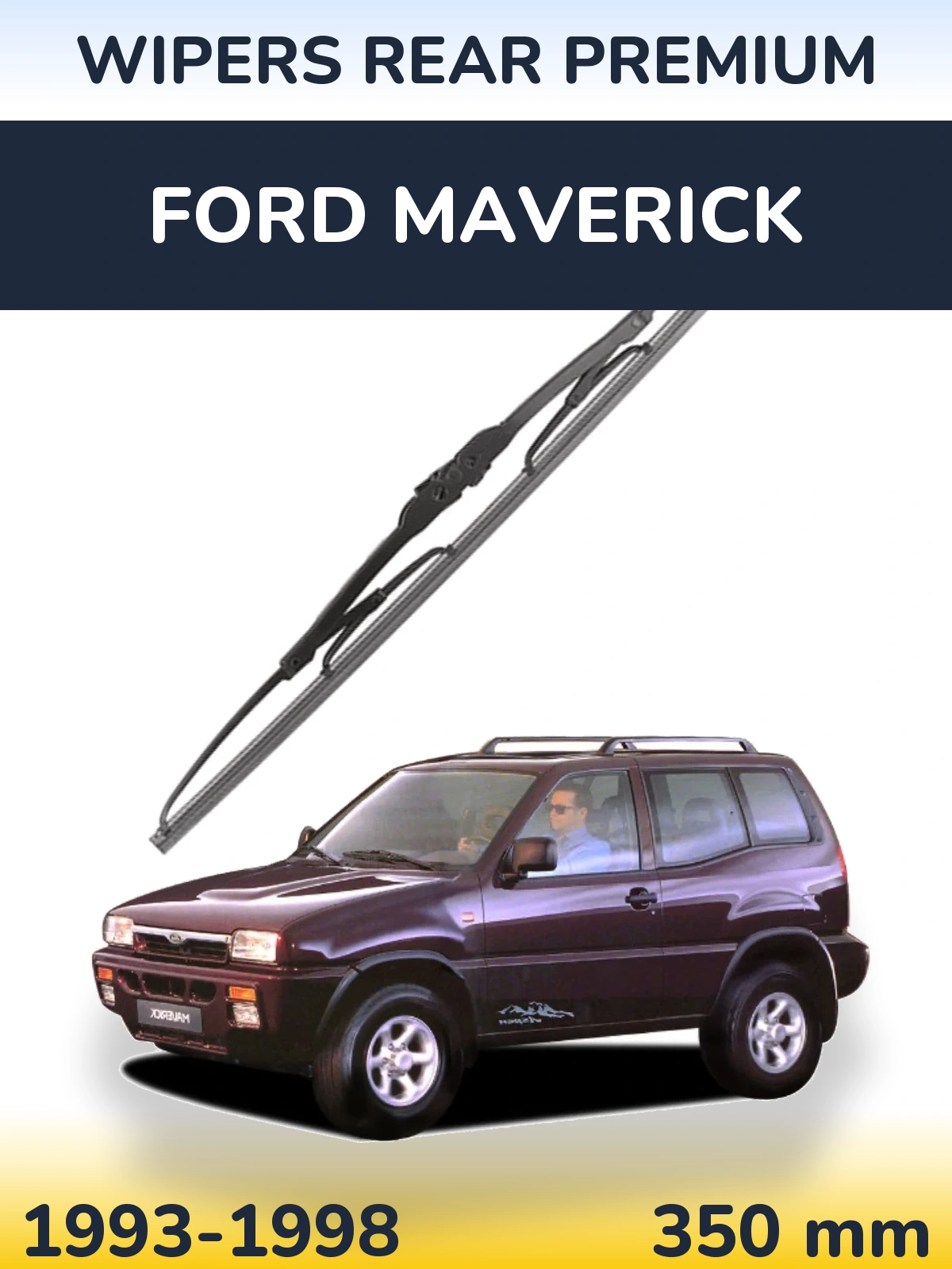 Zadní stěrač WIPERS REAR PREMIUM 350 mm pro Ford Maverick 1993-1998
