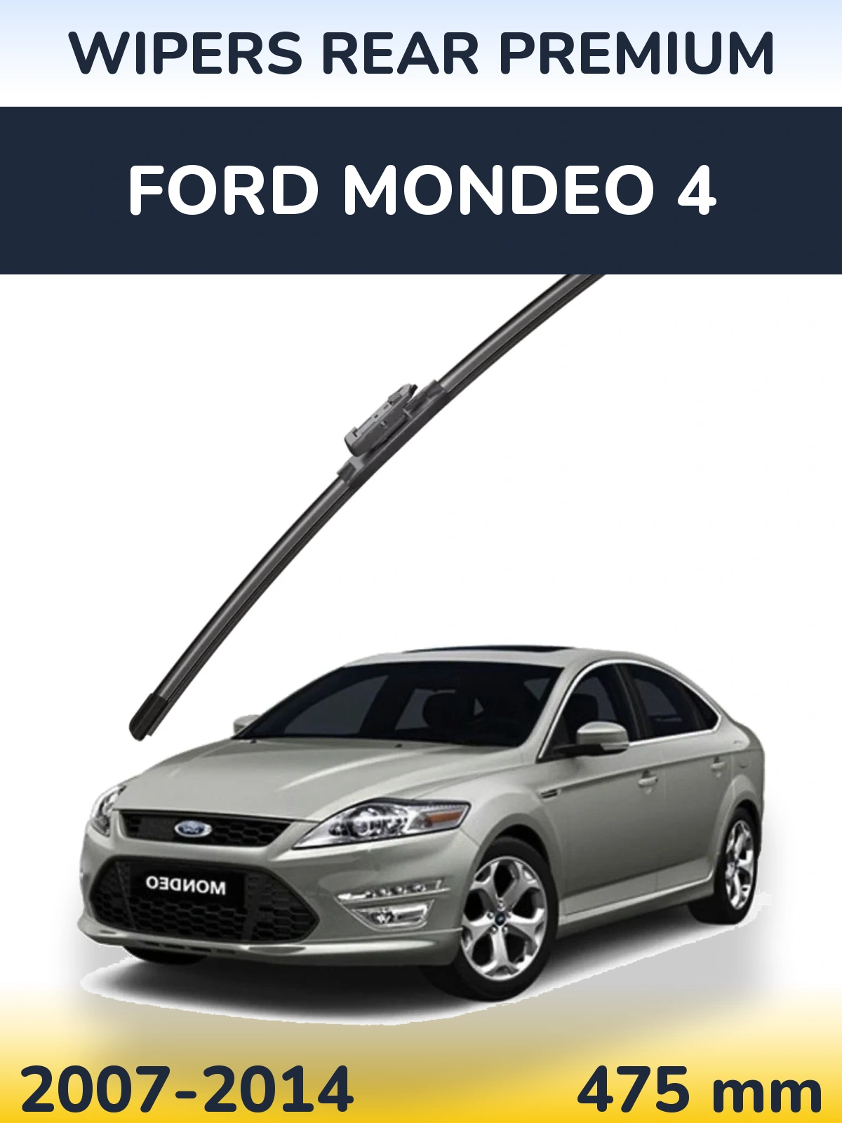 Zadní stěrač WIPERS REAR PREMIUM 500 mm pro Ford Mondeo 4 2007-2014