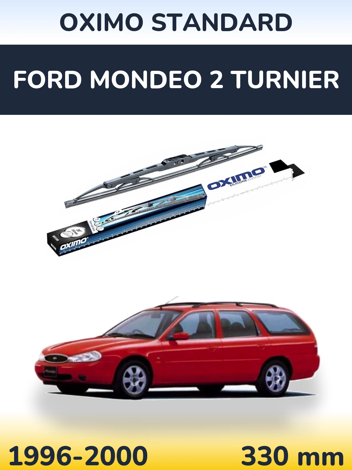 Zadní stěrač Oximo Standard 325 mm pro Ford Mondeo 2 Turnier 1996-2000