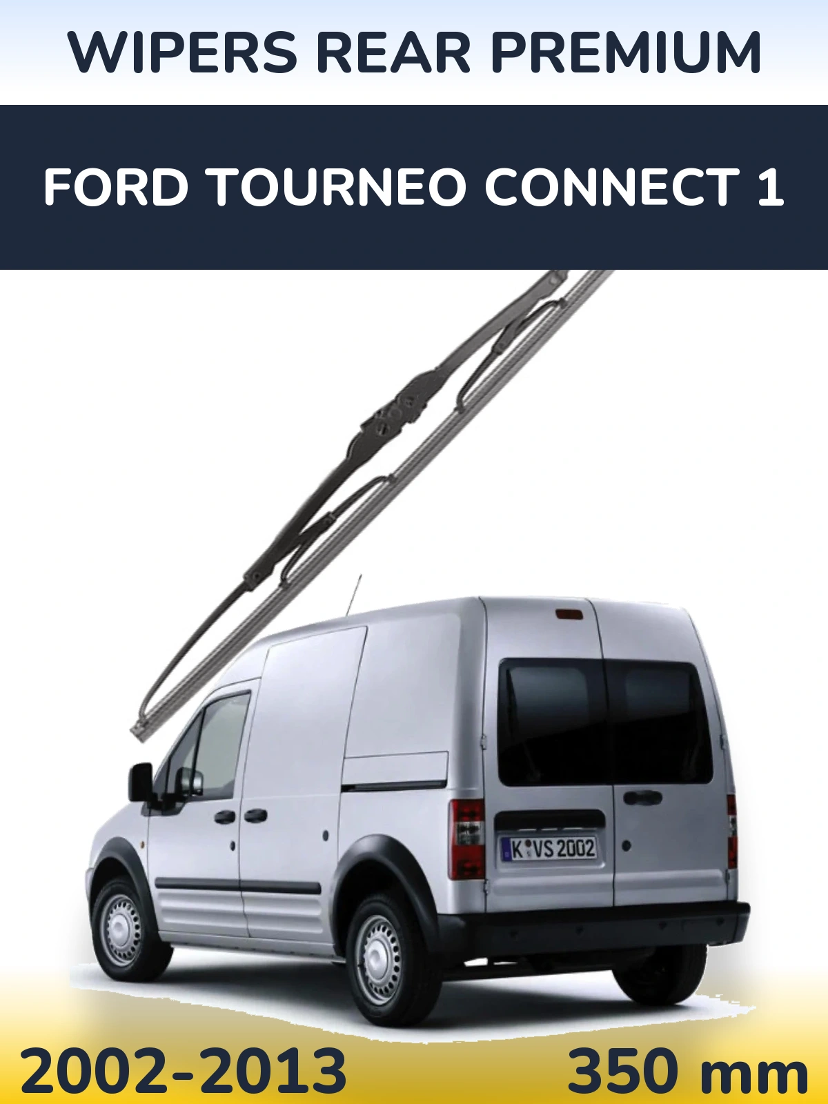 Zadní stěrač WIPERS REAR PREMIUM 350 mm pro Ford Tourneo Connect 1 2002-2013