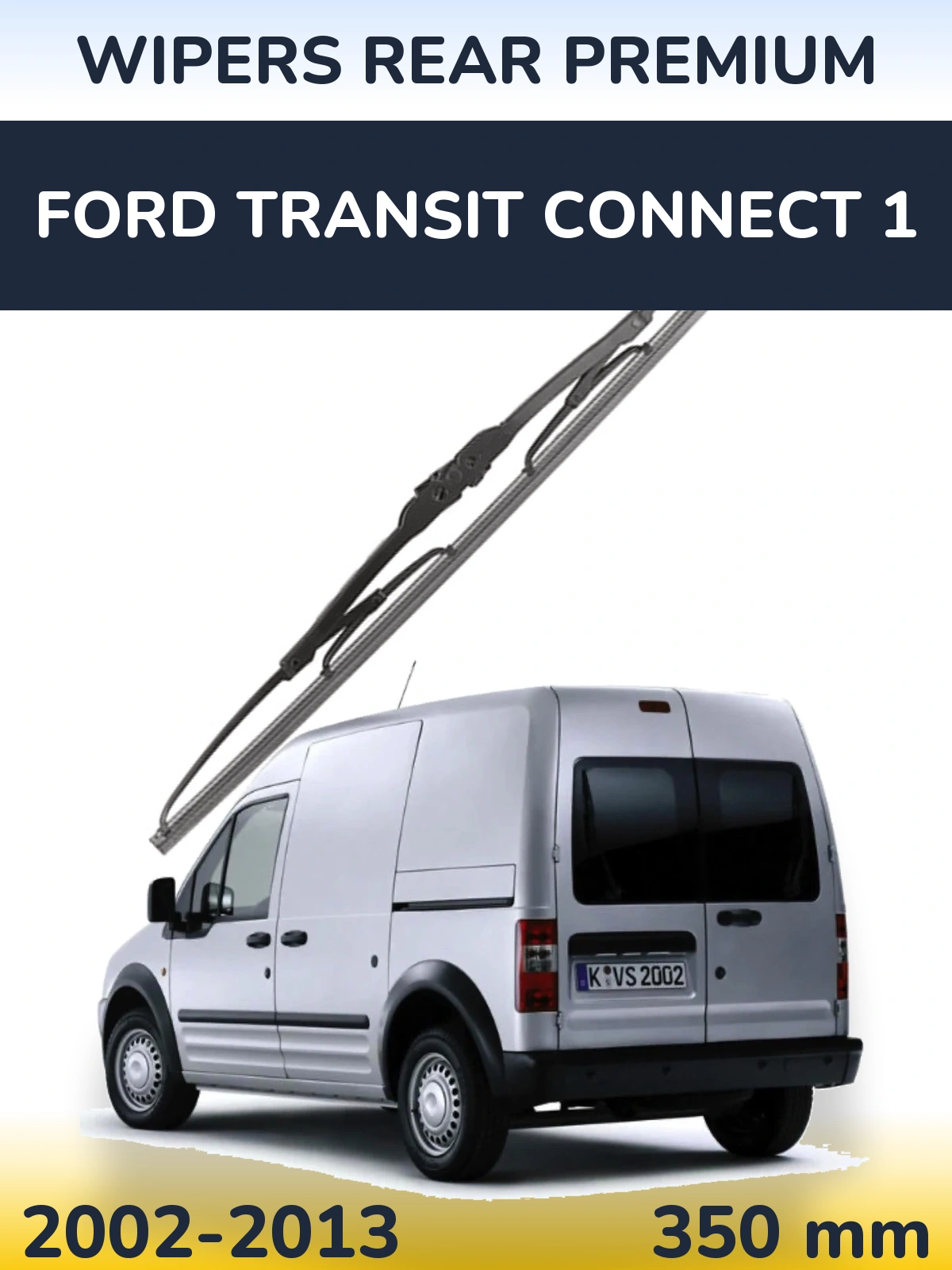 Zadní stěrač WIPERS REAR PREMIUM 350 mm pro Ford Transit Connect 1 2002-2013