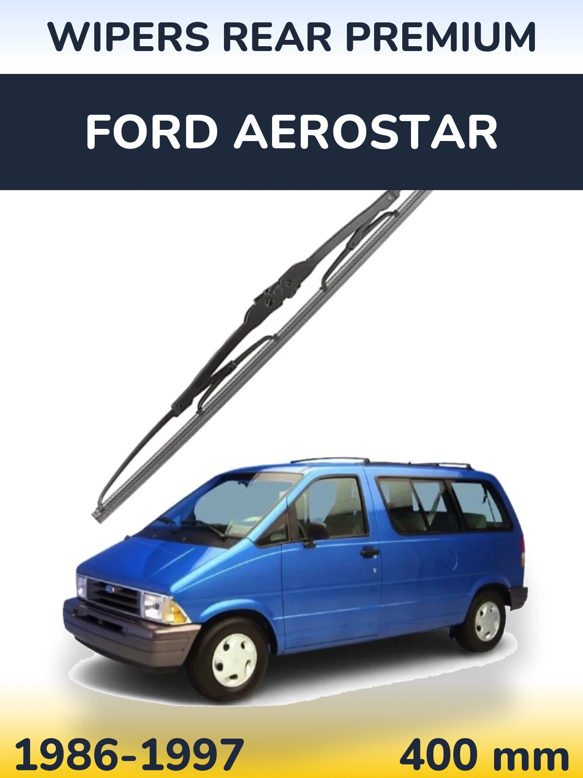Zadní stěrač WIPERS REAR PREMIUM 400 mm pro Ford Aerostar 1986-1997