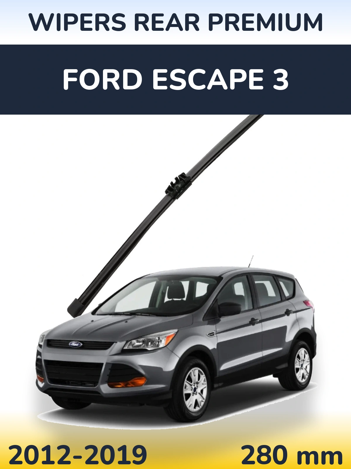 Zadní stěrač WIPERS REAR PREMIUM 280 mm pro Ford Escape 3 2012-2019