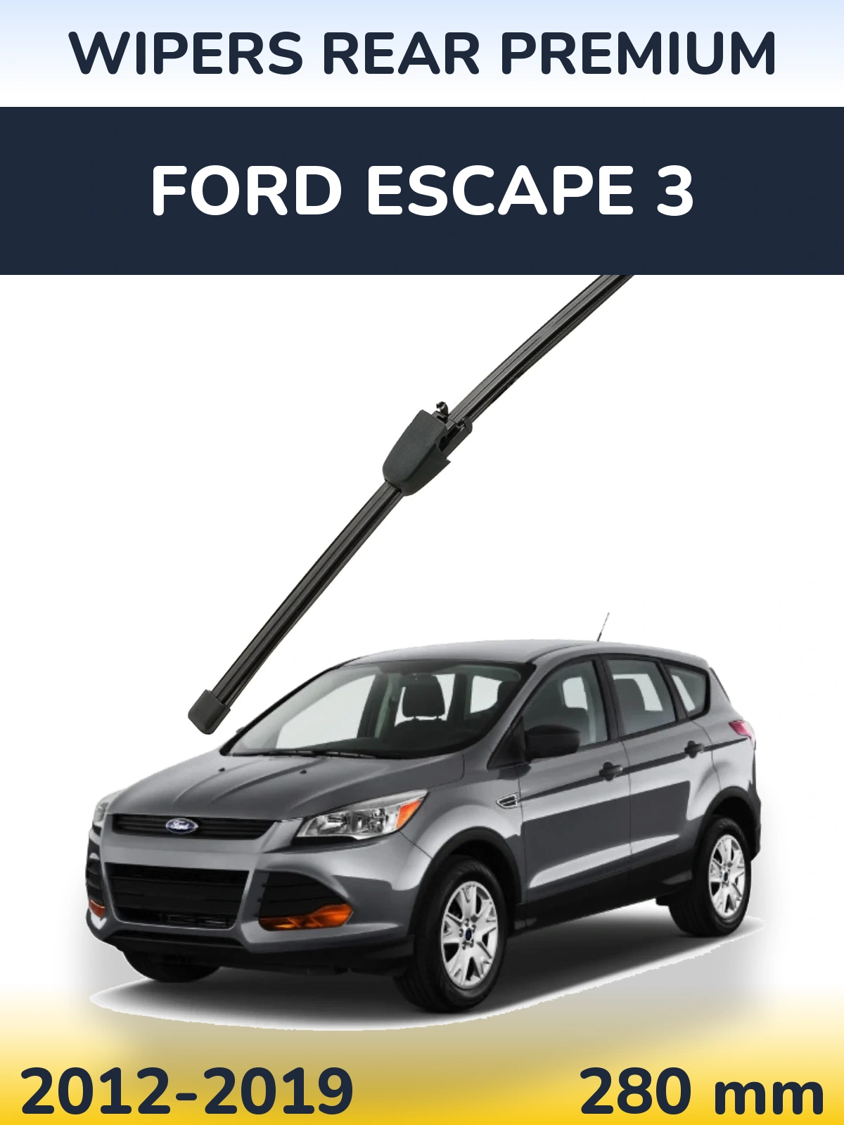 Zadní stěrač WIPERS REAR PREMIUM 280 mm pro Ford Escape 3 2012-2019