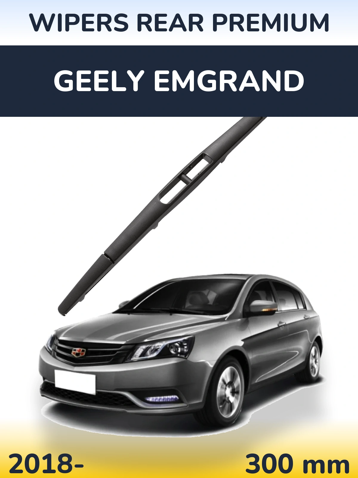 Zadní stěrač WIPERS REAR PREMIUM 300 mm pro Geely Emgrand 2018-2026