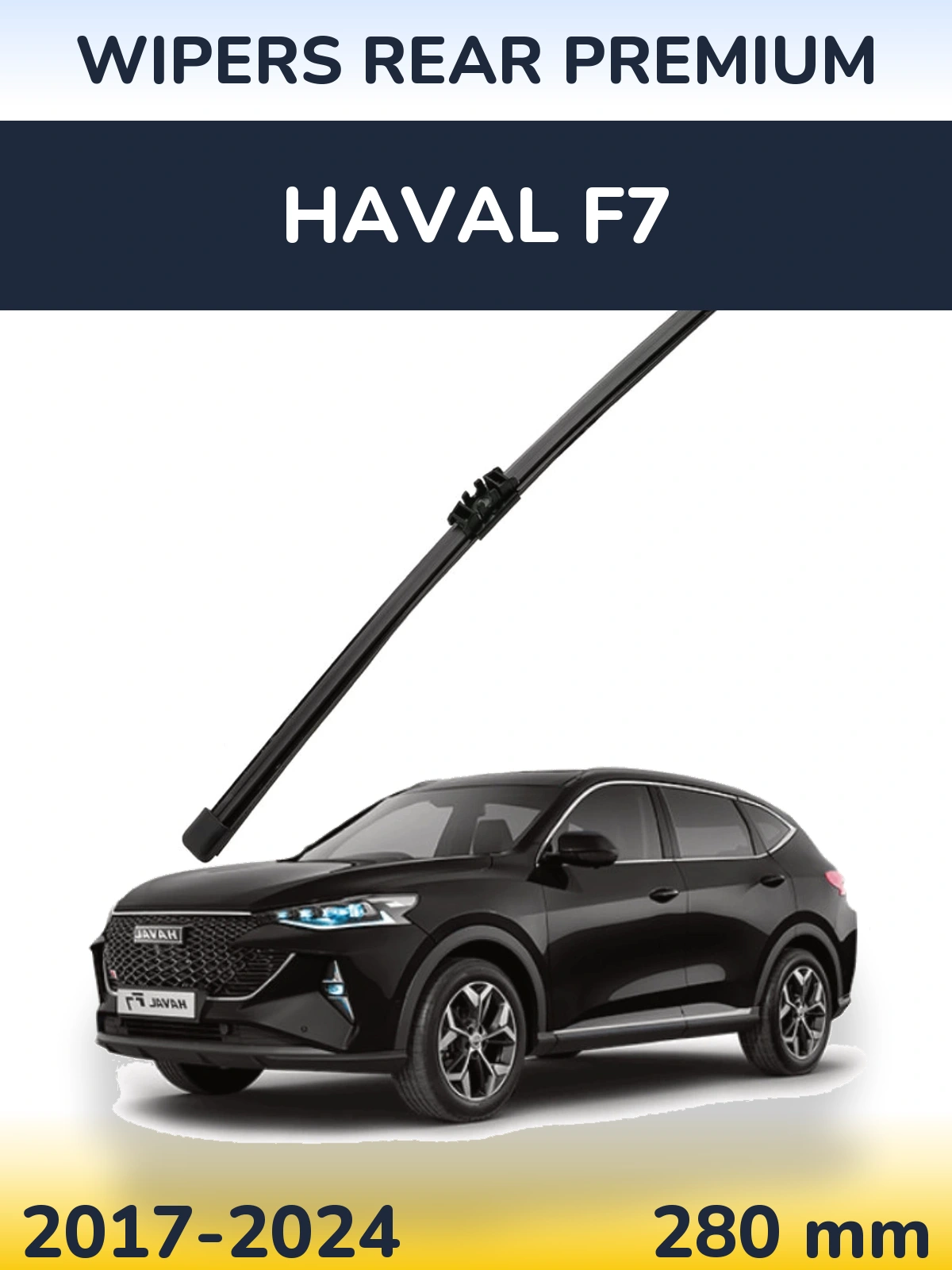Zadní stěrač WIPERS REAR PREMIUM 280 mm pro Haval F7 2017-2024
