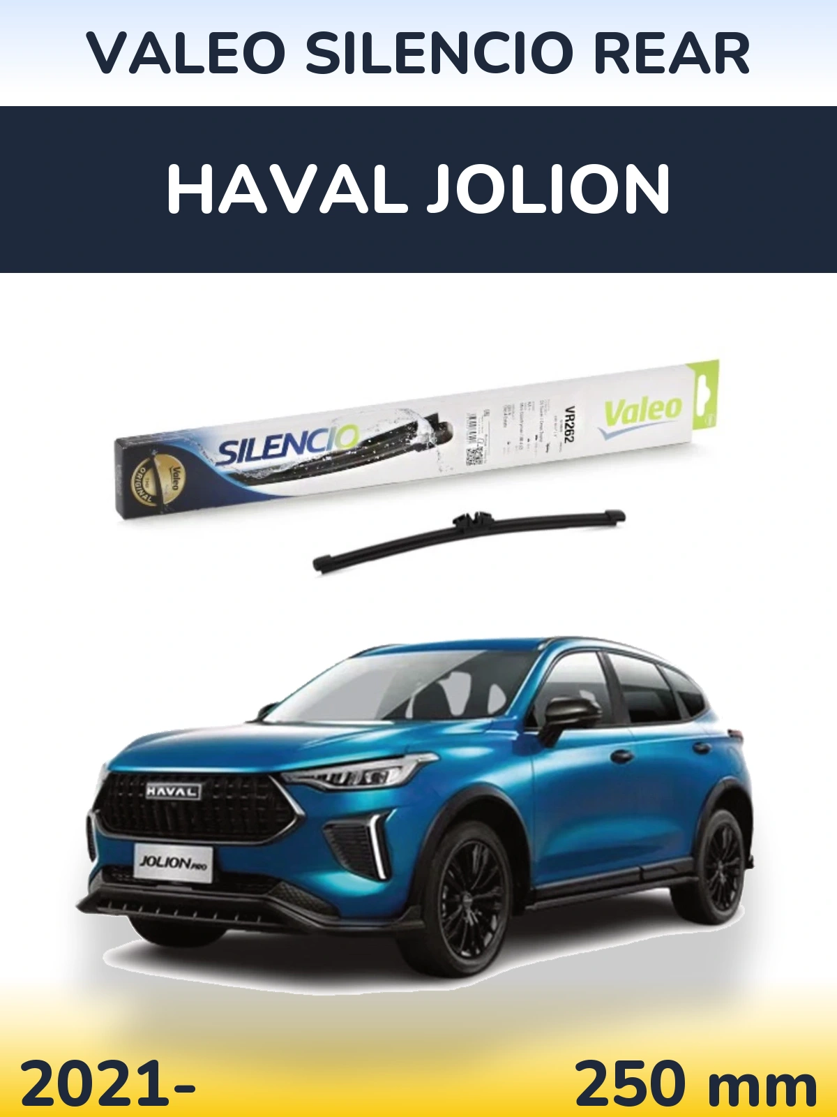 Zadní stěrač Valeo Silencio Rear 240 mm pro Haval Jolion 2021-2026