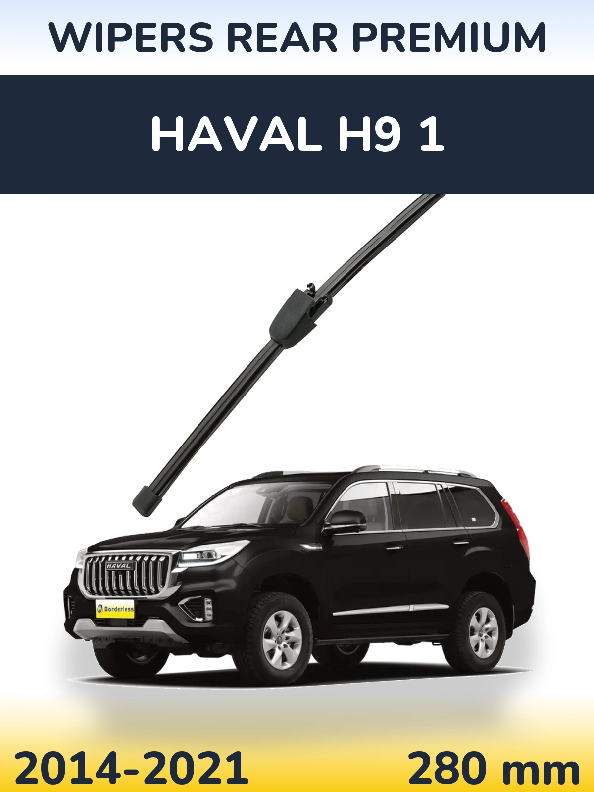 Zadní stěrač WIPERS REAR PREMIUM 280 mm pro Haval H9 1 2014-2021