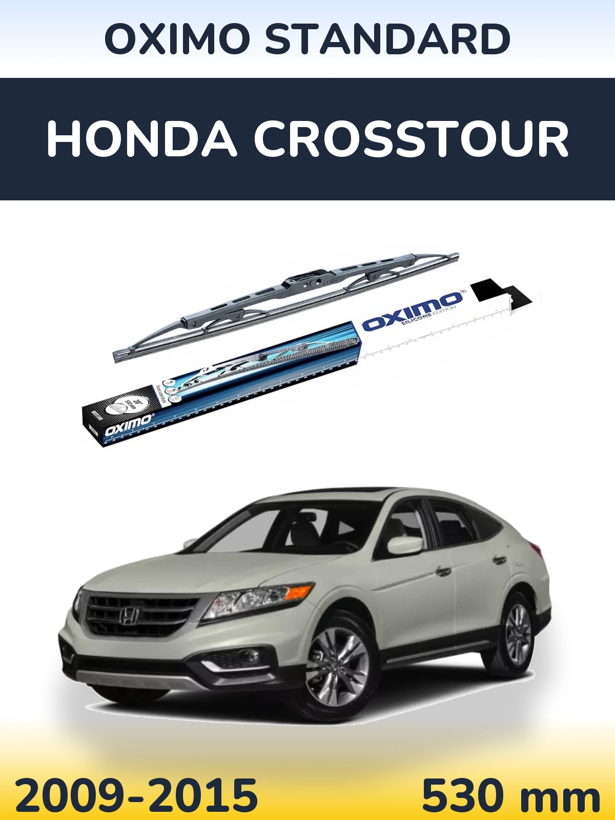 Zadní stěrač Oximo Standard 525 mm pro Honda Crosstour 2009-2015
