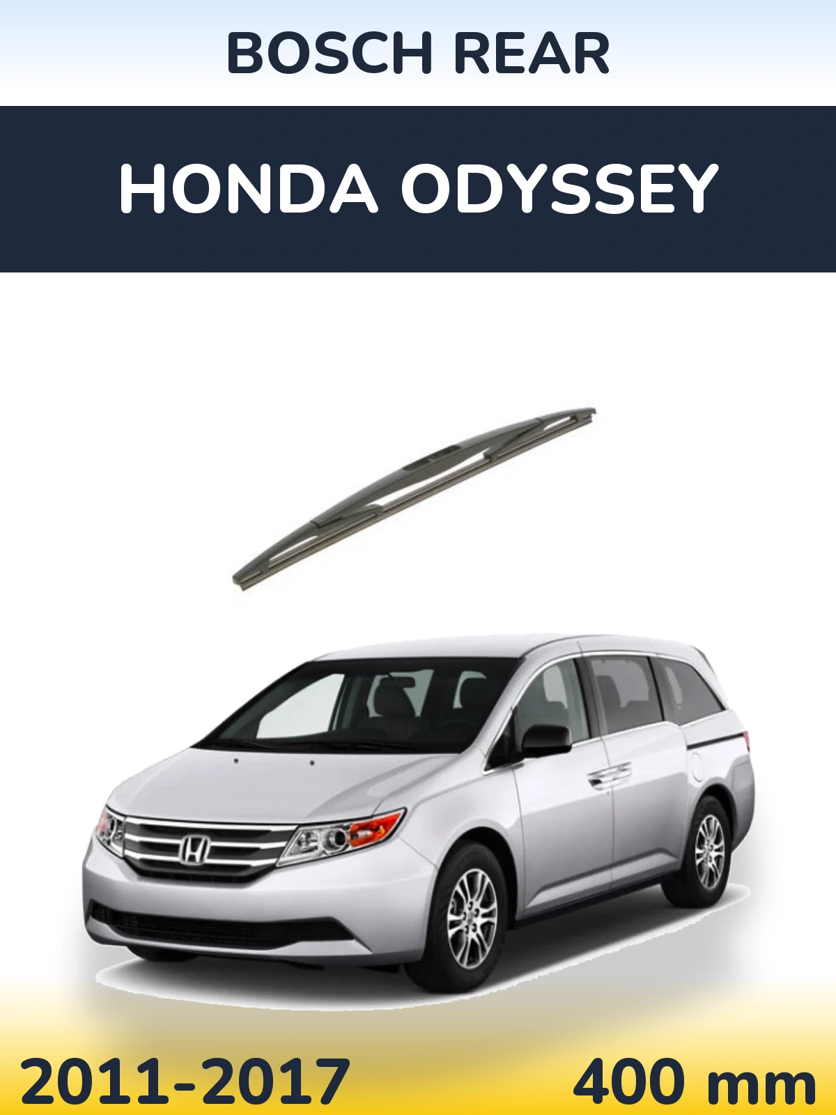 Zadní stěrač BOSCH Rear 400 mm pro Honda Odyssey 2011-2017