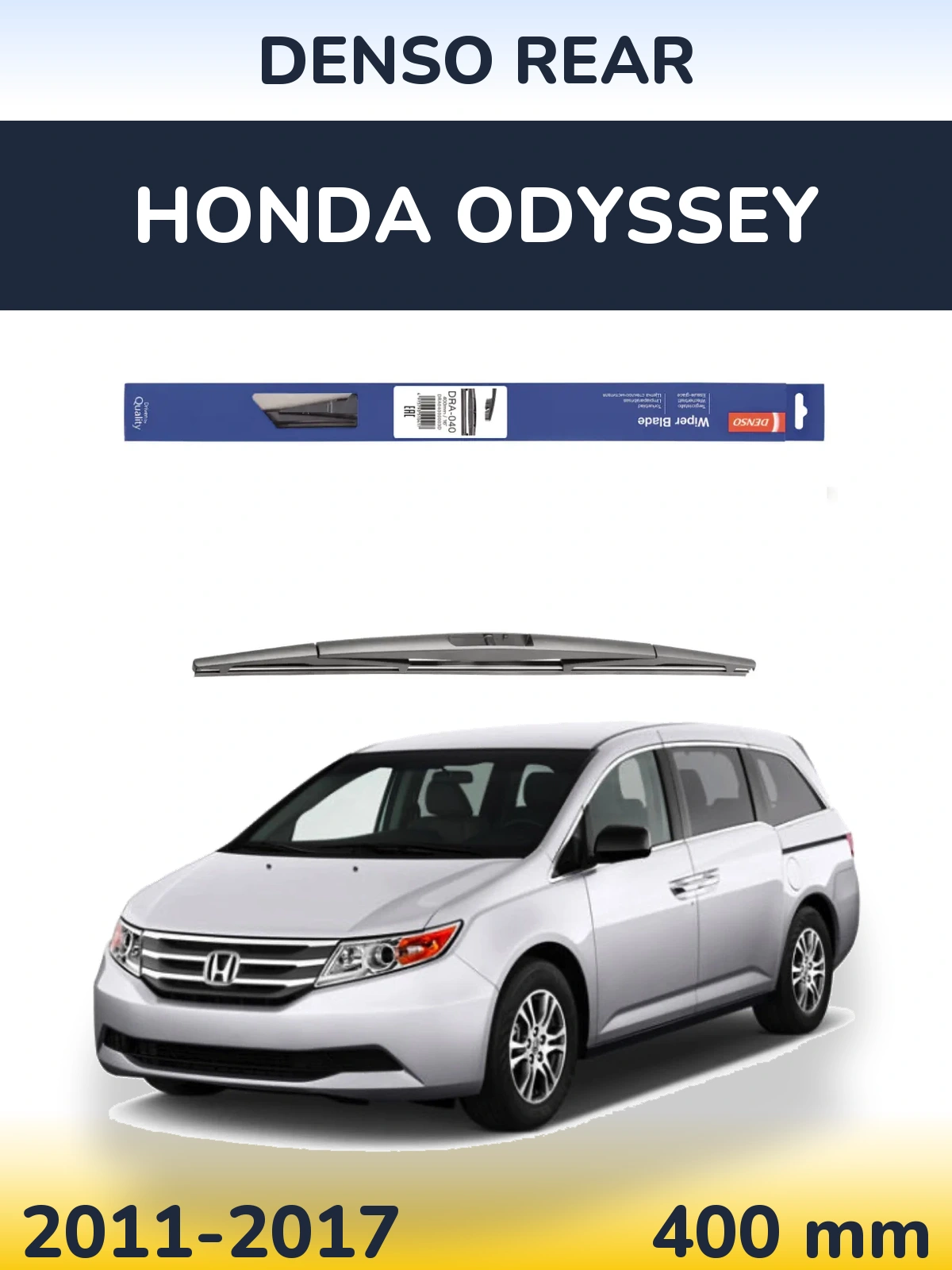 Zadní stěrač Denso Rear 400 mm pro Honda Odyssey 2011-2017