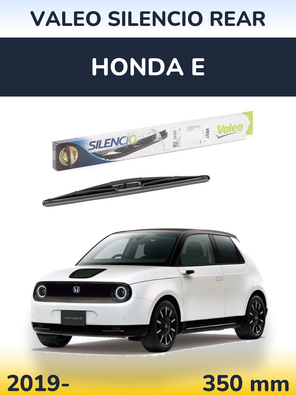 Zadní stěrač Valeo Silencio Rear 345 mm pro Honda E 2019-2026