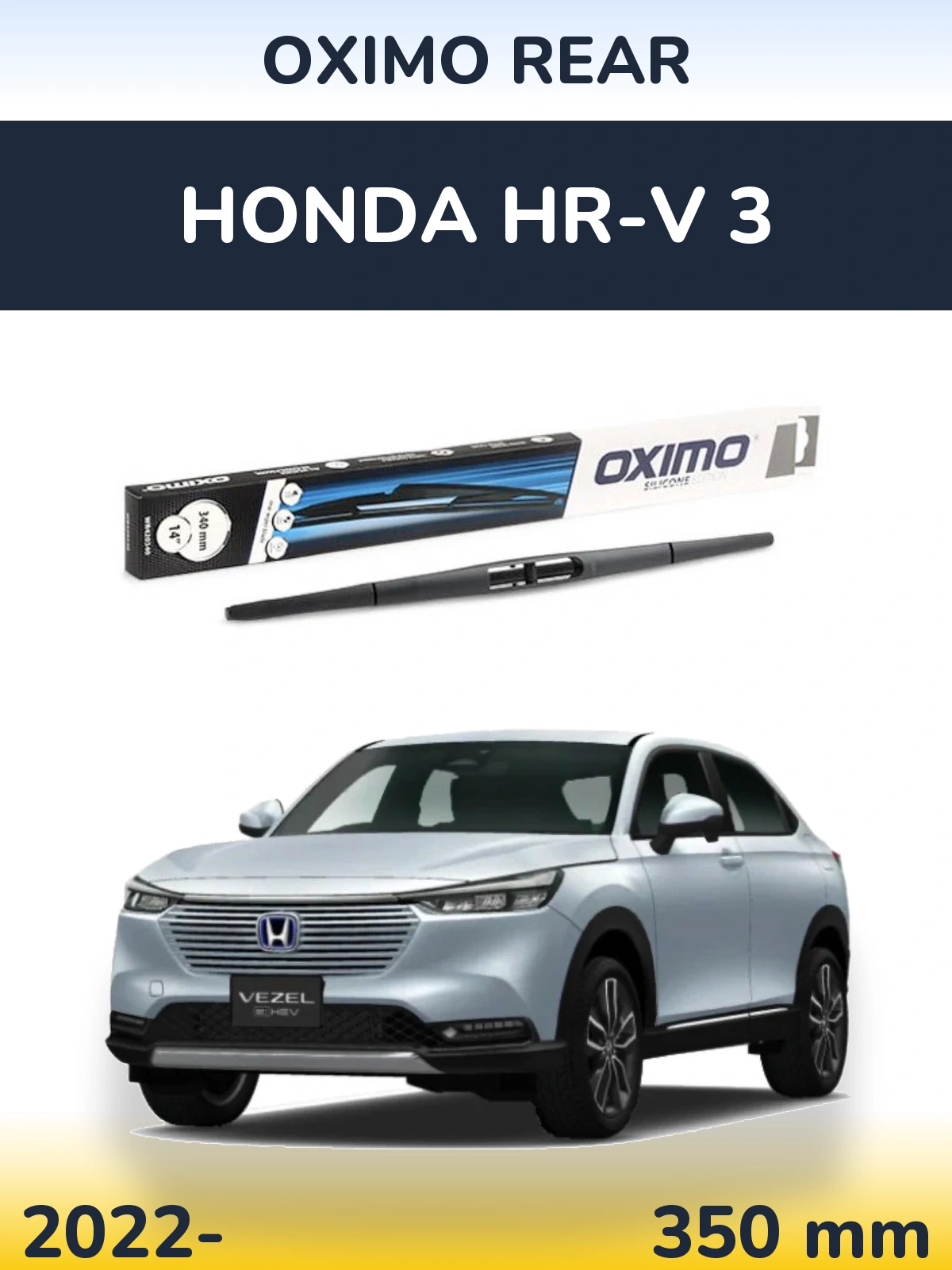 Zadní stěrač Oximo Rear 350 mm pro Honda HR-V 3 2022-2026