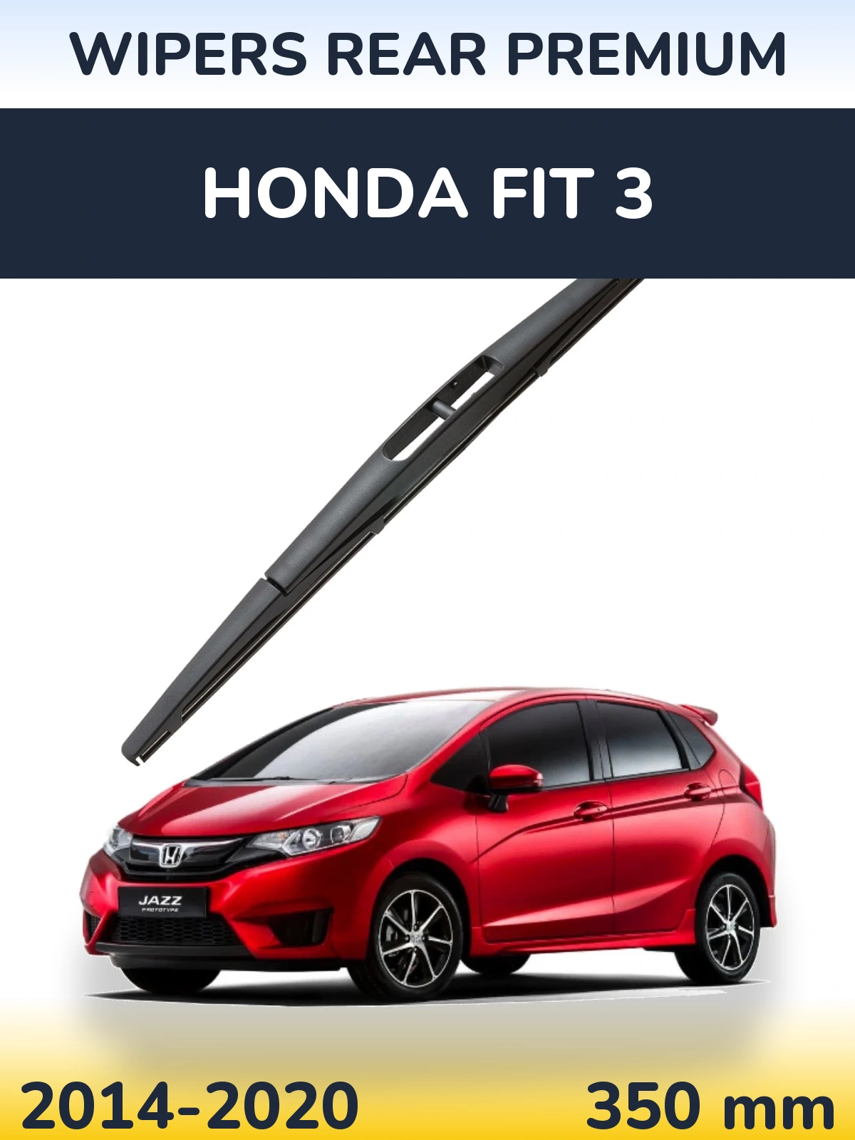 Zadní stěrač WIPERS REAR PREMIUM 350 mm pro Honda Fit 3 2014-2020
