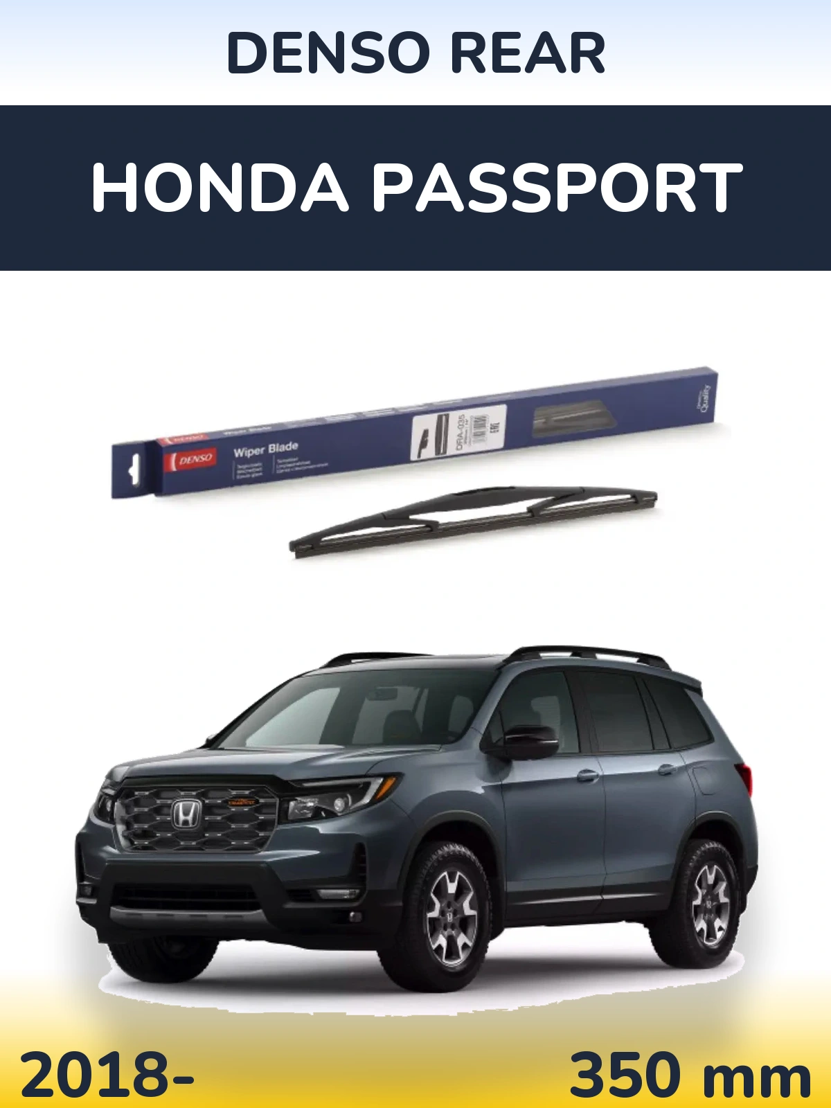 Zadní stěrač Denso Rear 350 mm pro Honda Passport 2018-2026