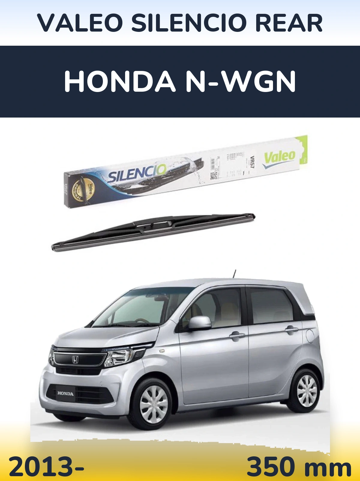 Zadní stěrač Valeo Silencio Rear 345 mm pro Honda N-wgn 2013-2026
