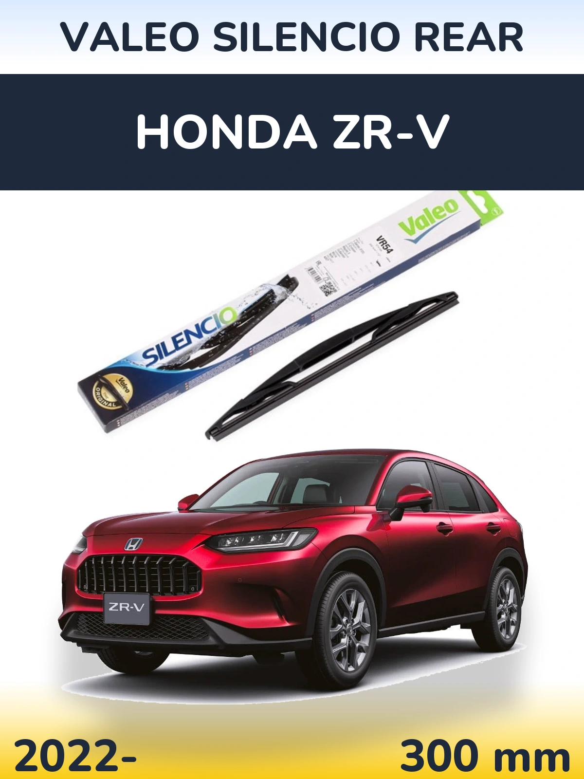 Zadní stěrač Valeo Silencio Rear 300 mm pro Honda ZR-V 2022-2026