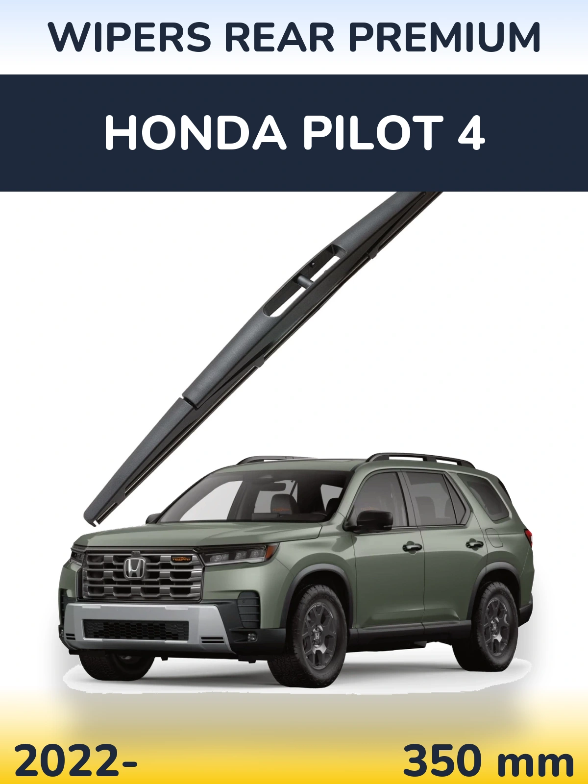Zadní stěrač WIPERS REAR PREMIUM 350 mm pro Honda Pilot 4 2022-2026