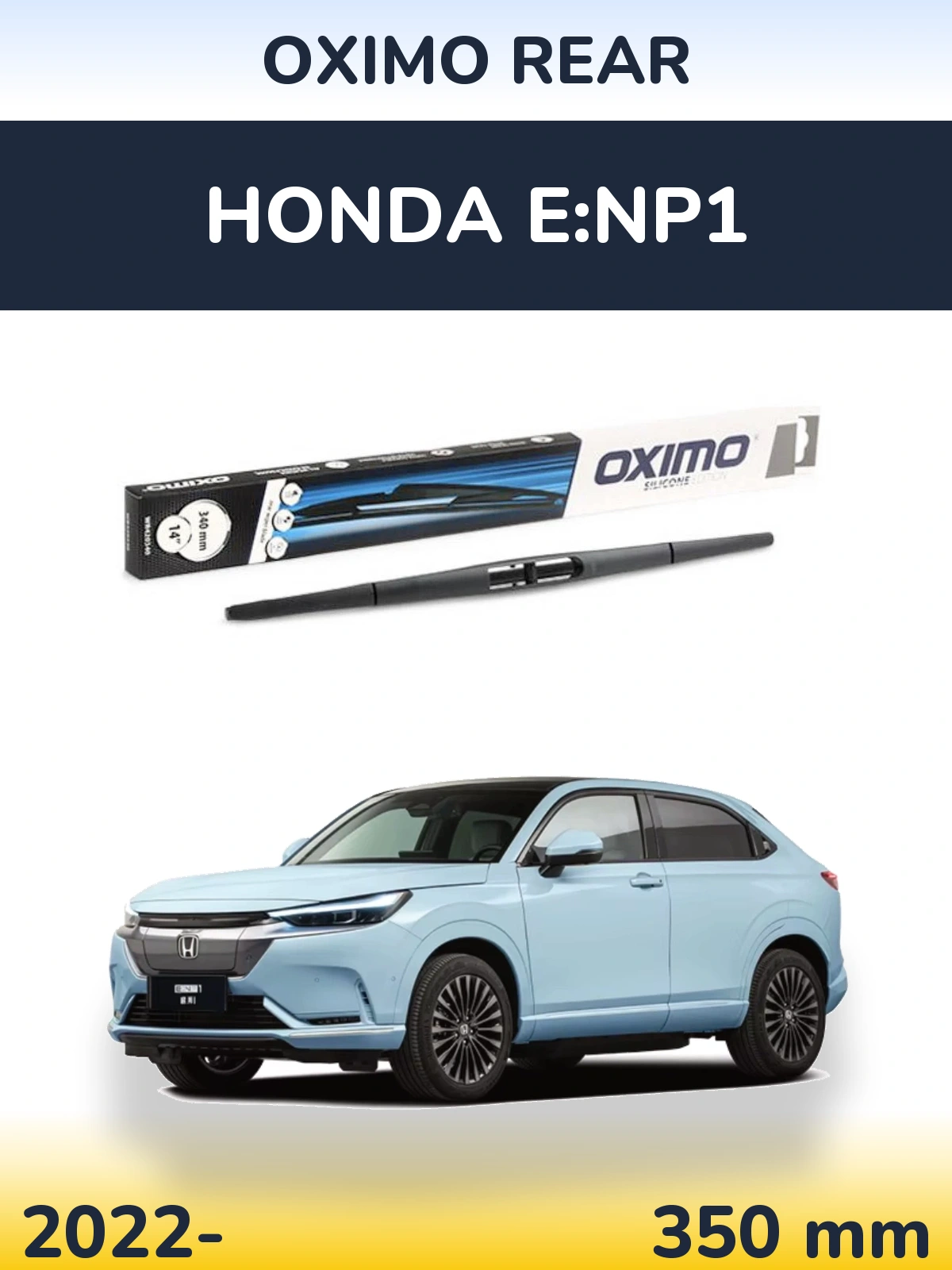 Zadní stěrač Oximo Rear 350 mm pro Honda e:NP1 2022-2026