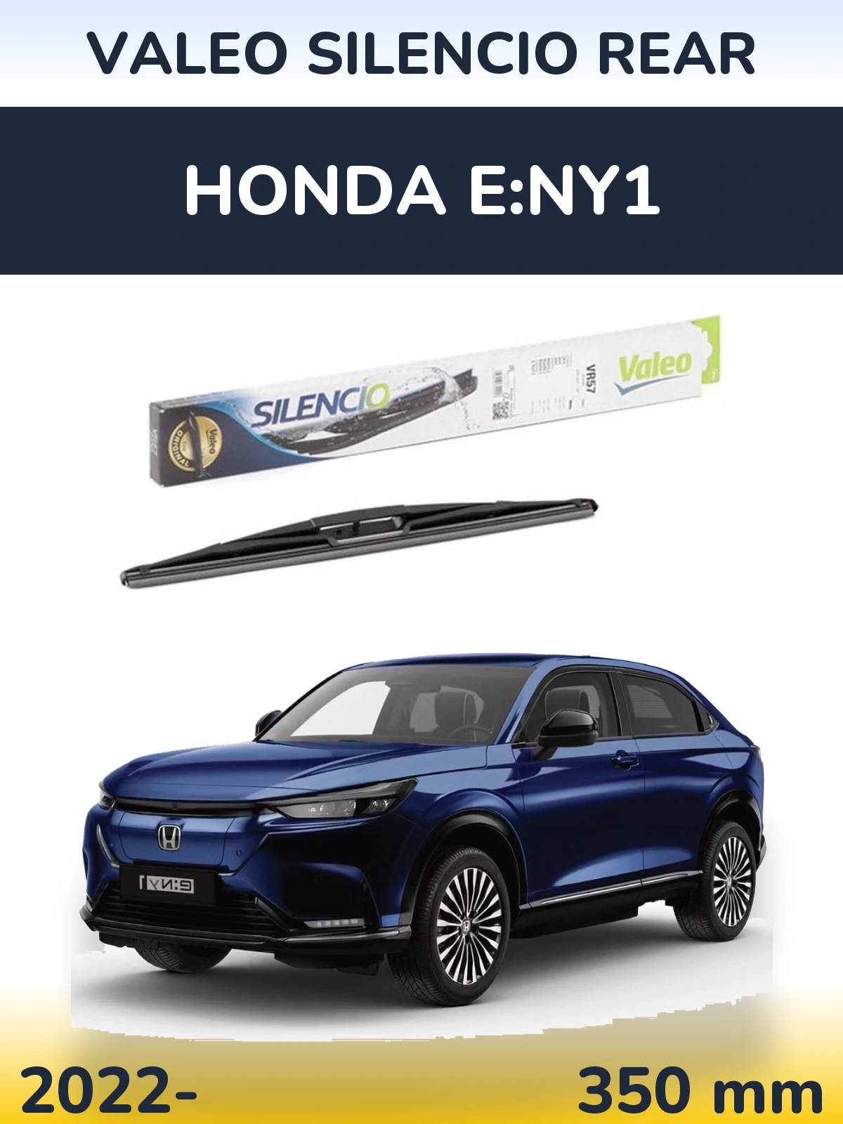 Zadní stěrač Valeo Silencio Rear 345 mm pro Honda e:Ny1 2022-2026