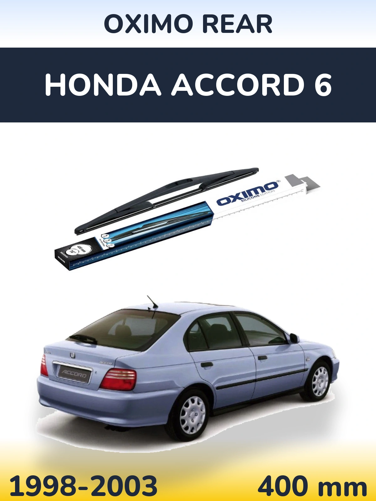Zadní stěrač Oximo Rear 400 mm pro Honda Accord 6 1998-2003